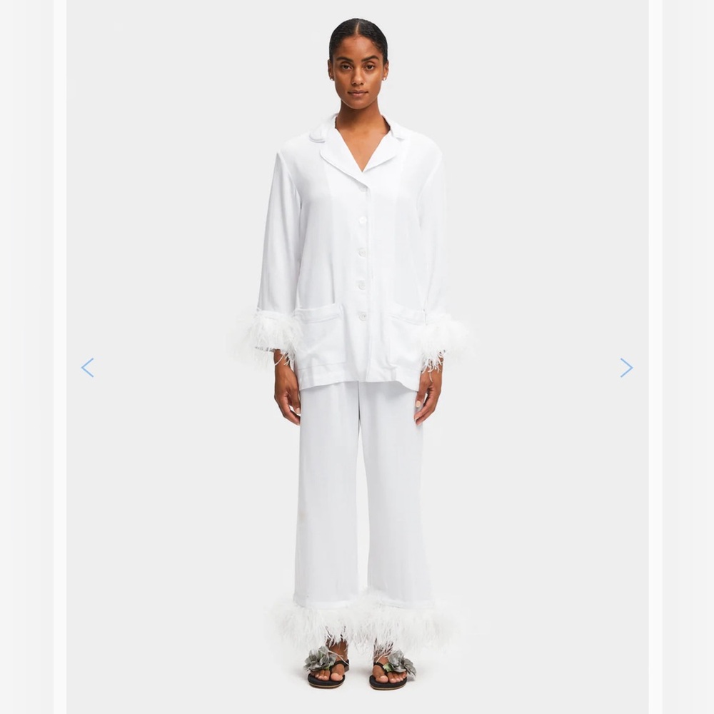 SLEEPER White Party Pajama Set